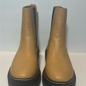 Portland Leather Tan Ankle Boots